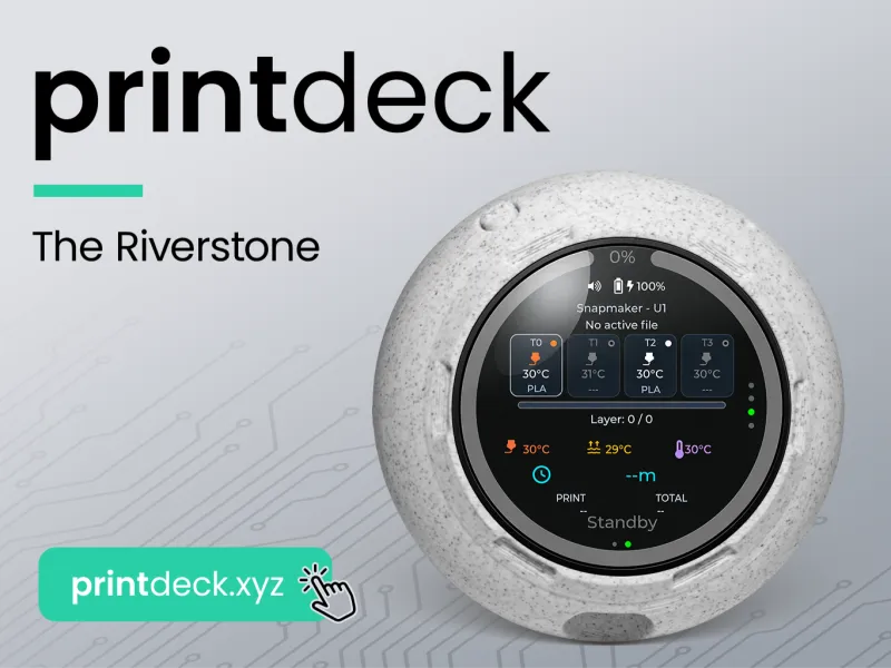 The Riverstone Case for PrintDeck.xyz