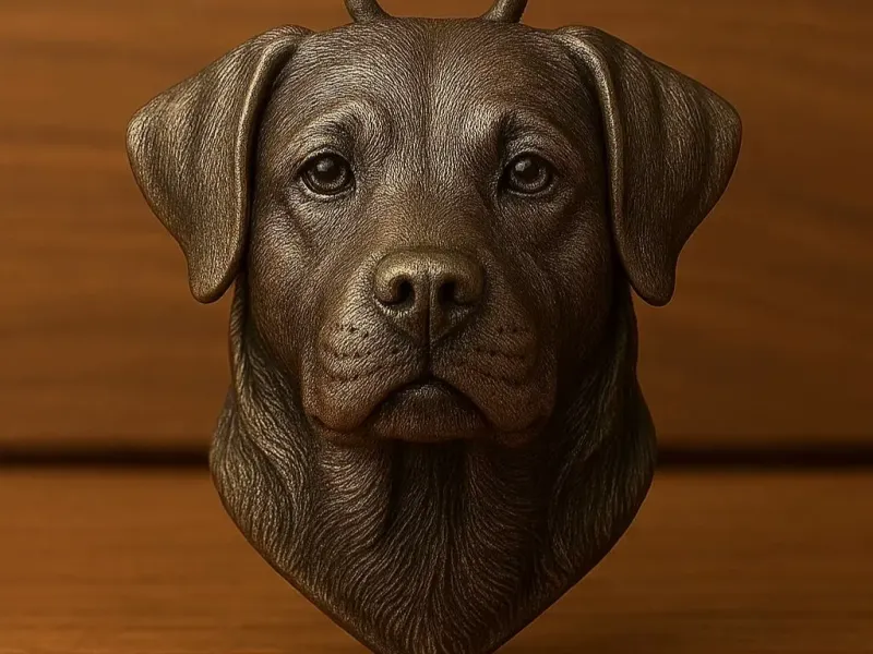 Labrador keychain