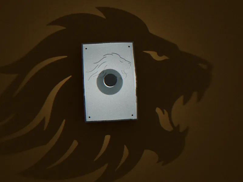 The Lion’s Roar | Shadow Night Lamp