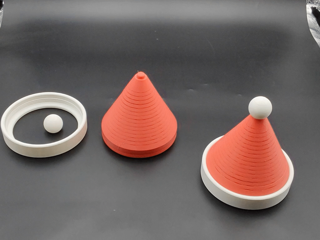 Spring Christmas Hat 弹簧圣诞帽子