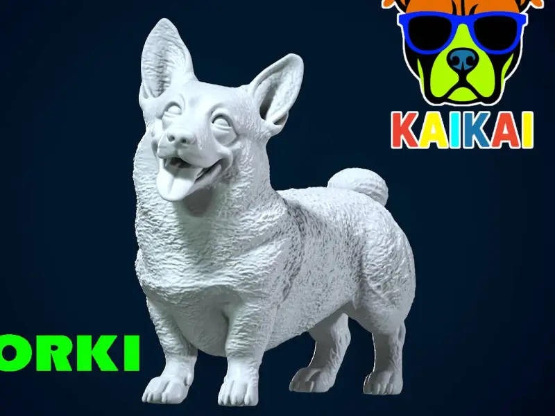 Welsh Corgi - Pembroke and Cardigan Welsh Corgi  - 3D print