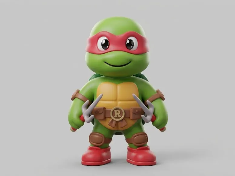 Tartaruga Ninja - Rafael - Stumble Guys Style -003