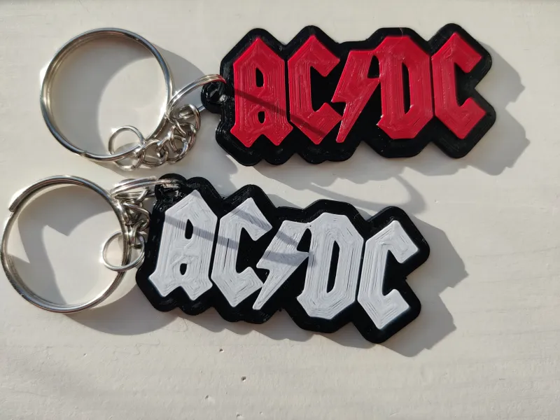 AC/DC 钥匙扣