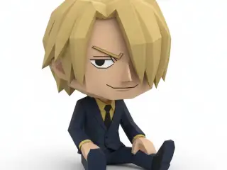 Sanji Chibi Figure 🚬👨‍🍳