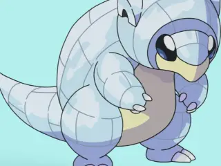 Alolan Sandshrew Wall Art