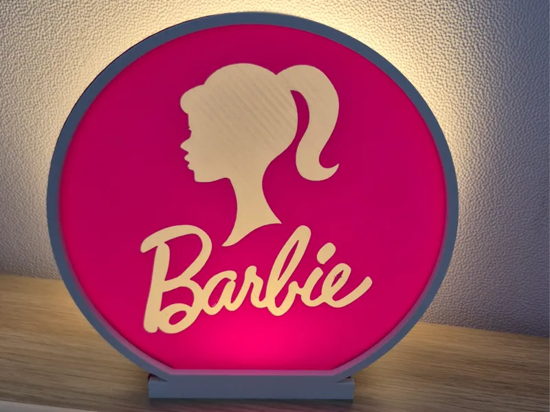 Barbie Plate for LogoLight