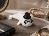 Beluga Flexi Toy - Articulated White Whale Figure-0