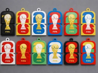 LLAVERO FIFA  KEYCHAIN FIFA MUNDIAL WORLD