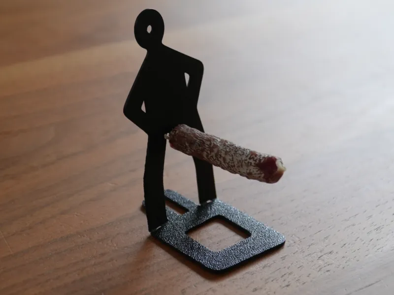 funny sausage holder