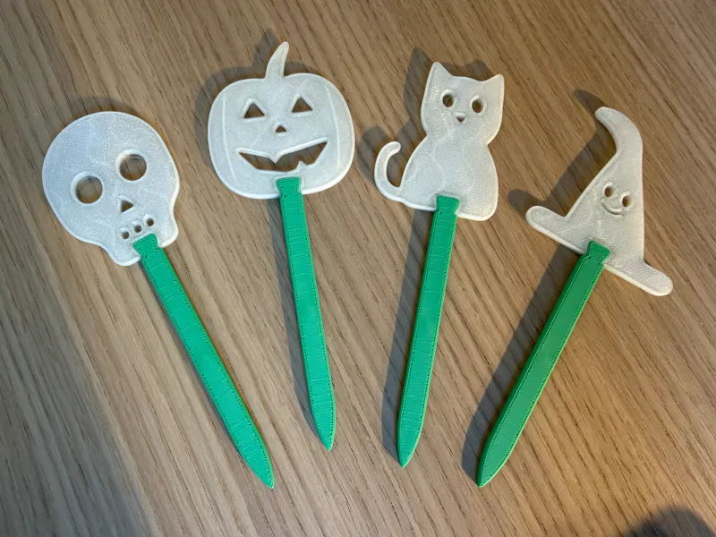 Halloween - figurine pe bețișoare