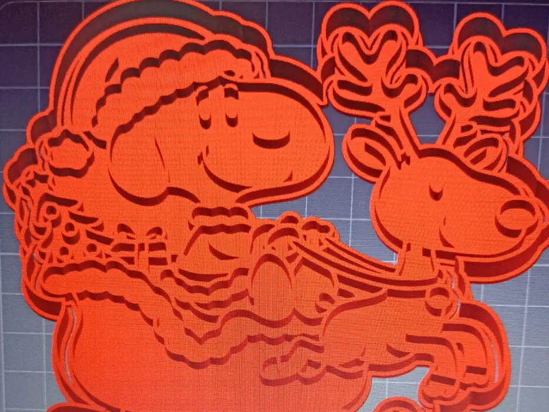 Emporte-pièce de Noël Snoopy