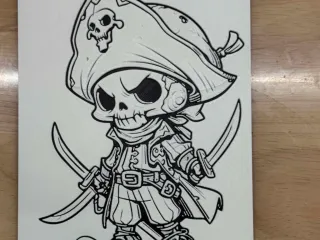 Chibi Pirate hueforge