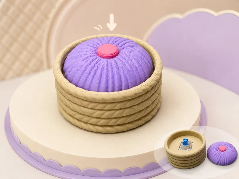 毛线球点击器