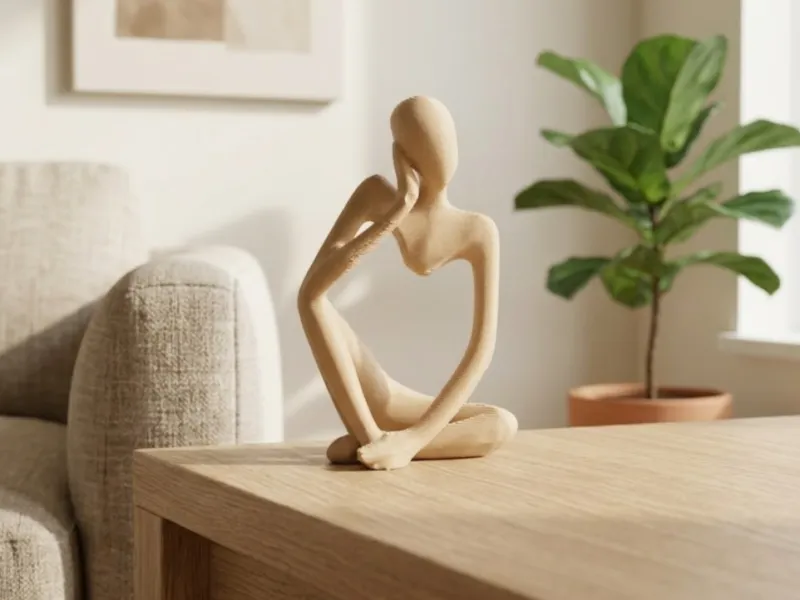 Minimalist Thinking Sculpture