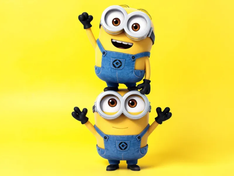 Gestapelde Minions