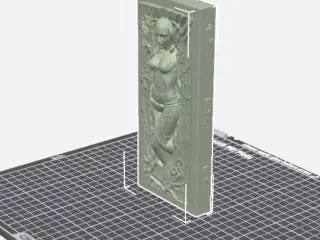 Slave Leia in Carbonite