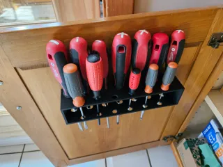Screwdriver Rack Wall Mount