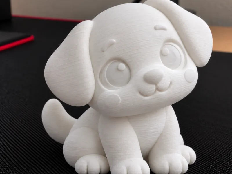 Chibi Bebek Yavru Köpek Figürü
