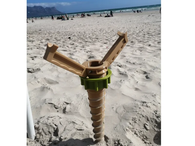 Âncora de Parafuso de Areia para Guarda-Sol de Praia V2