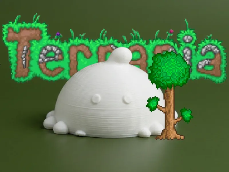 Slime di Terraria – Adorabile Creatura Blob Classica