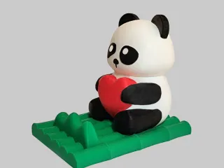 熊猫手机支架