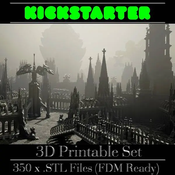 GrimDark Terrain (Essential Pack) (Free Sample) Kickstarter-3