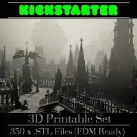 GrimDark Terrain (Essential Pack) (Free Sample) Kickstarter-3