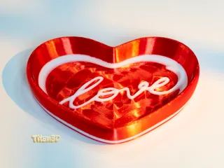 Heart Shaped LOVE Dish