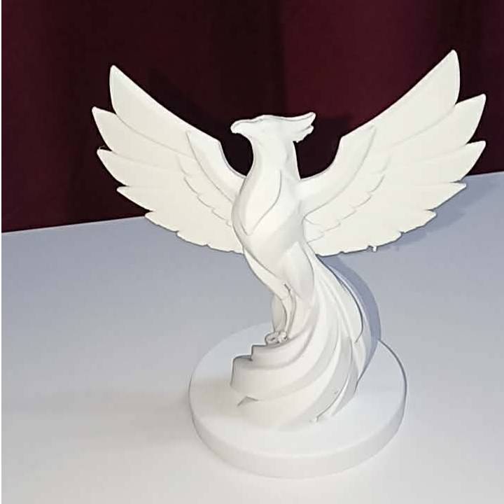 Phoenix statue