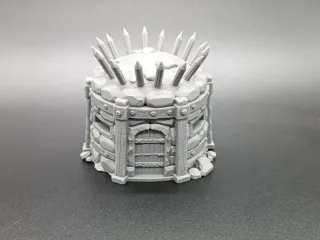 Reinforced Stone Bunker – DnD / Pathfinder Terrain