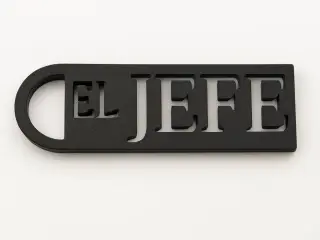 Keychain El jefe