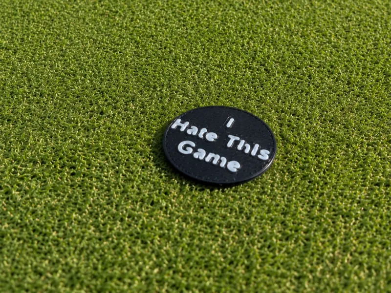 Segnapalle da golf - Odio questo gioco