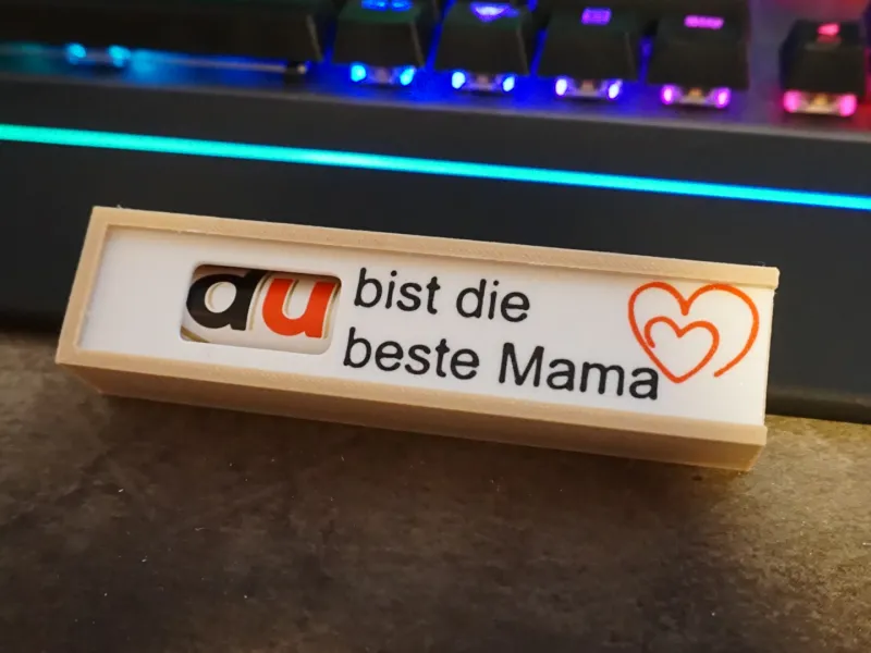 DUplo Geschenk Box Mama | Muttertagsgeschenk mit Riegel