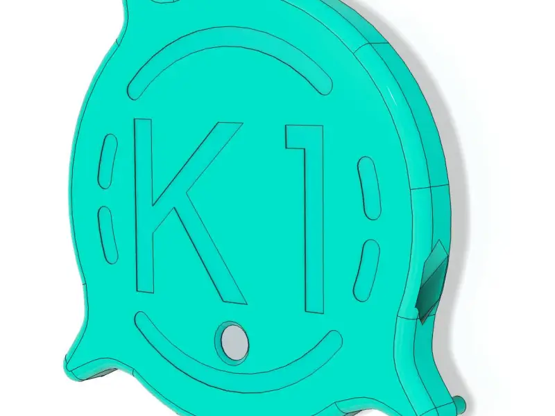 CREALITY K1 UPGRADE - SILENT COVER (SIDE-MOUNTED FAN)