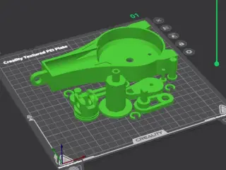 CRANCK CONNECTING KINEMATICS ASSEMBLY - ROD MECHANISM