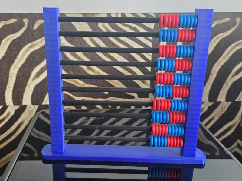 Rechenrahmen 100 Ringe