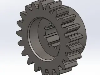 Gear 21 teeth - Module 1.25