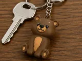 Teddy bear keychain-0