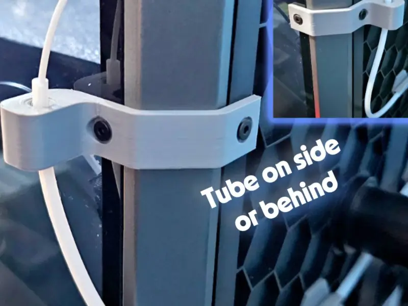 PTFE Tube Guide for K1C - Corner Mount