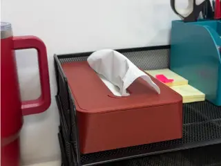 Set of accessories for the bathroom