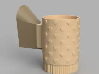 Macetero de interior con sistema de roscado para el agua