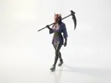 Samurai With Scythe Fantasy Warrior 3D Printable-0