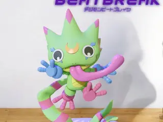 GEKKOMON DIGIMON BEATBREAK por partes