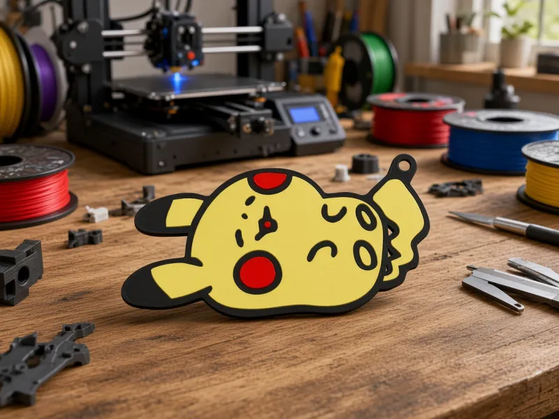 Porte-clés Pikachu Pokémon