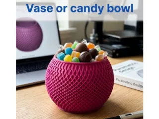 Vase or candy bowl.