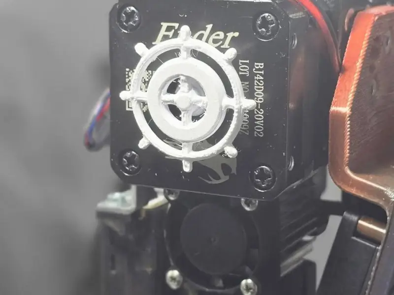 Stepper Motor Ship wheel Bling