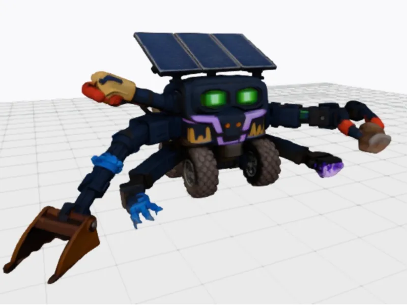 Solar Powered Archaeology Bot