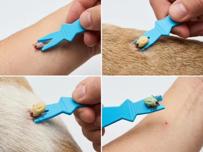 Tick Removal Tool - Home - PLA - 3D printed product