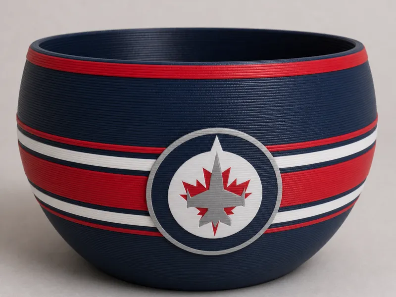 Winnipeg Jets - Hockey Gameday Snack Bowl