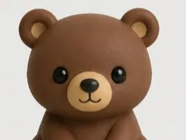Cuddly Brown Bear